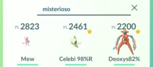 Ricerca Pokémon misteriosi